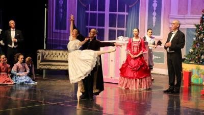 2024 Nutcracker Clara (Jane Early) Drosselmeyer (Tim Early) 