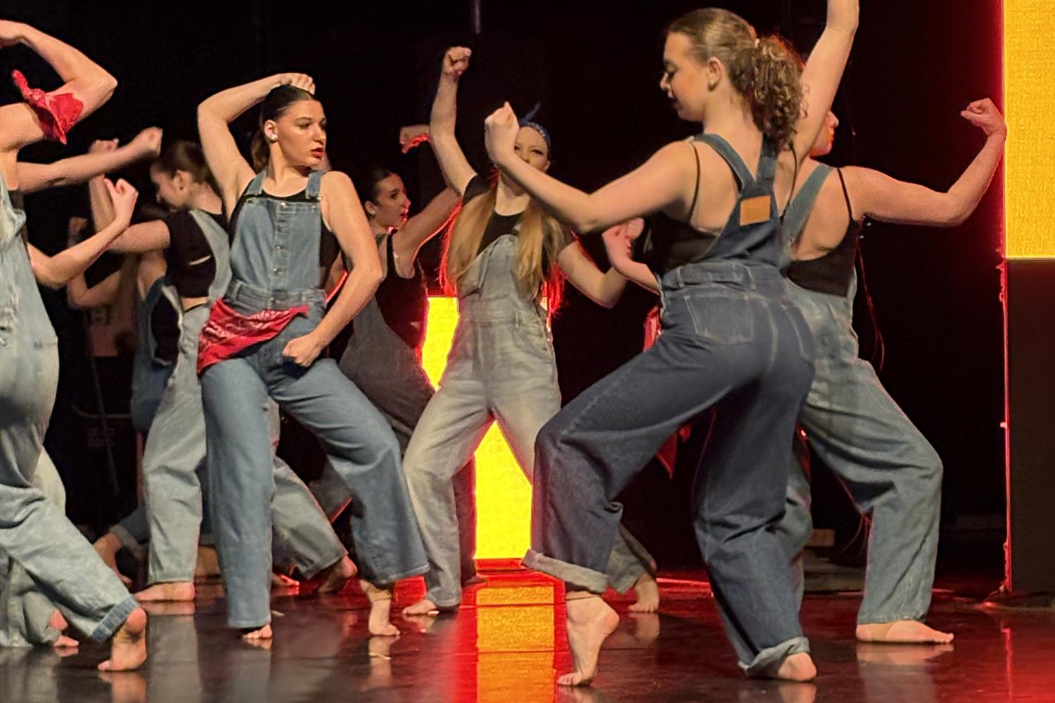 Catherine D'Arcangelo - Company Dancer in Overalls