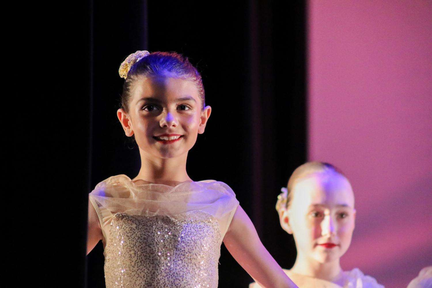 Closeup of Dancer Smiling